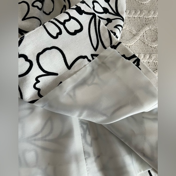 NEW! Liz Claiborne Separates Black/White Floral Business Blazer/Jacket Size 14 - Picture 11 of 16